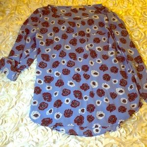 Loft Poppy Blouse size L